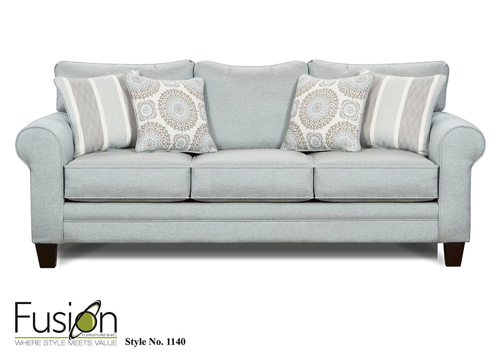 Fusion Furniture SofaGrande Mist 1140 Flemington Department Store